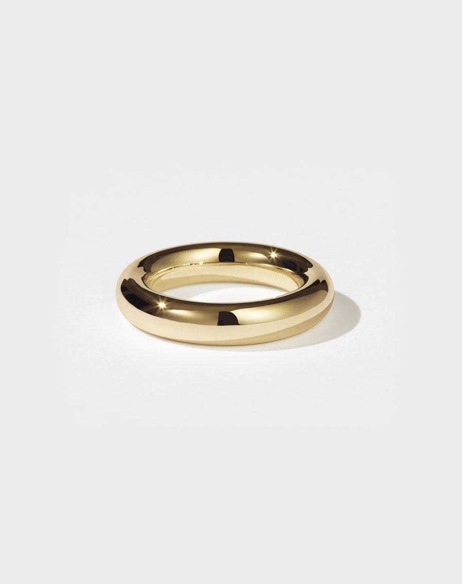 Halo Band 5mm | 23k Gold Plated