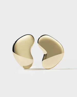 Lava Heart Earrings Large | 9ct Solid Gold