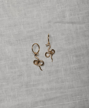 Medusa Signature Hoops | 9ct Solid Gold