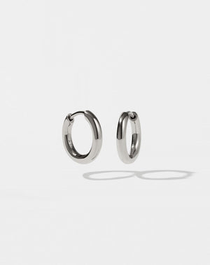 Aria Hoops | Sterling Silver