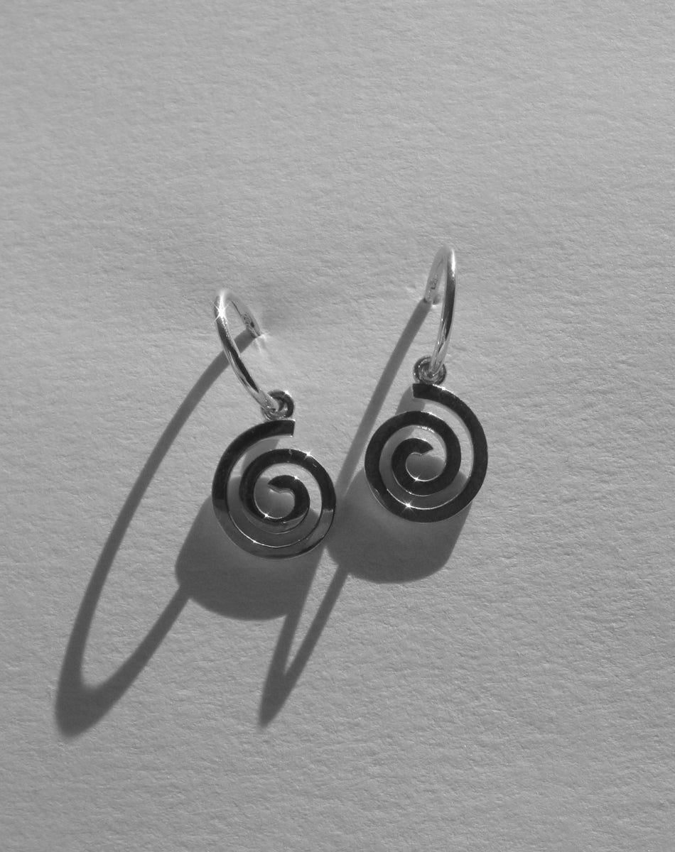 Spiral Signature Hoops | 9ct Solid Gold