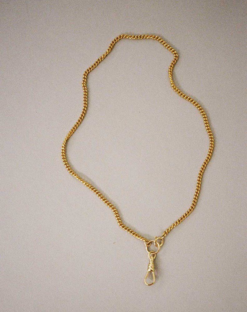 Swivel Necklace | 23k Gold Plated