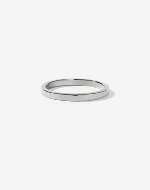 2mm Plain Band | Platinum