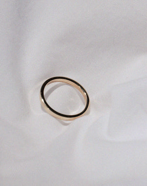 2mm Plain Band | 9ct White Gold