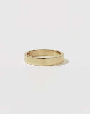 4mm Plain Band | 18ct Yellow Gold