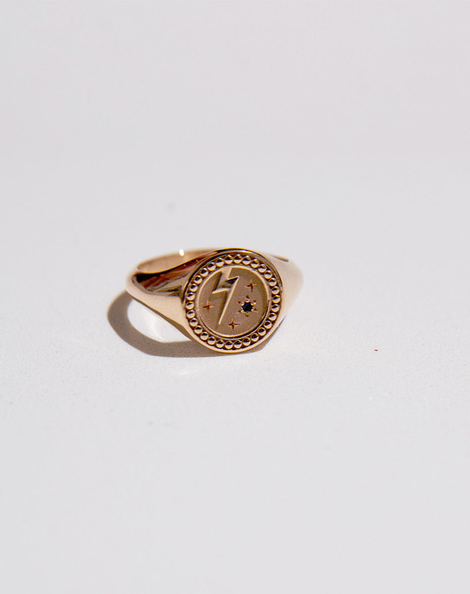 Amulet Strength Signet Ring | 9ct Solid Gold