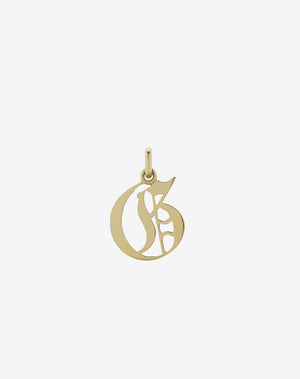 Capital Letter Charm | 9ct Solid Gold