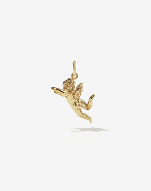 Meadowlark Cherub Charm Product Image 9ct Yellow Gold