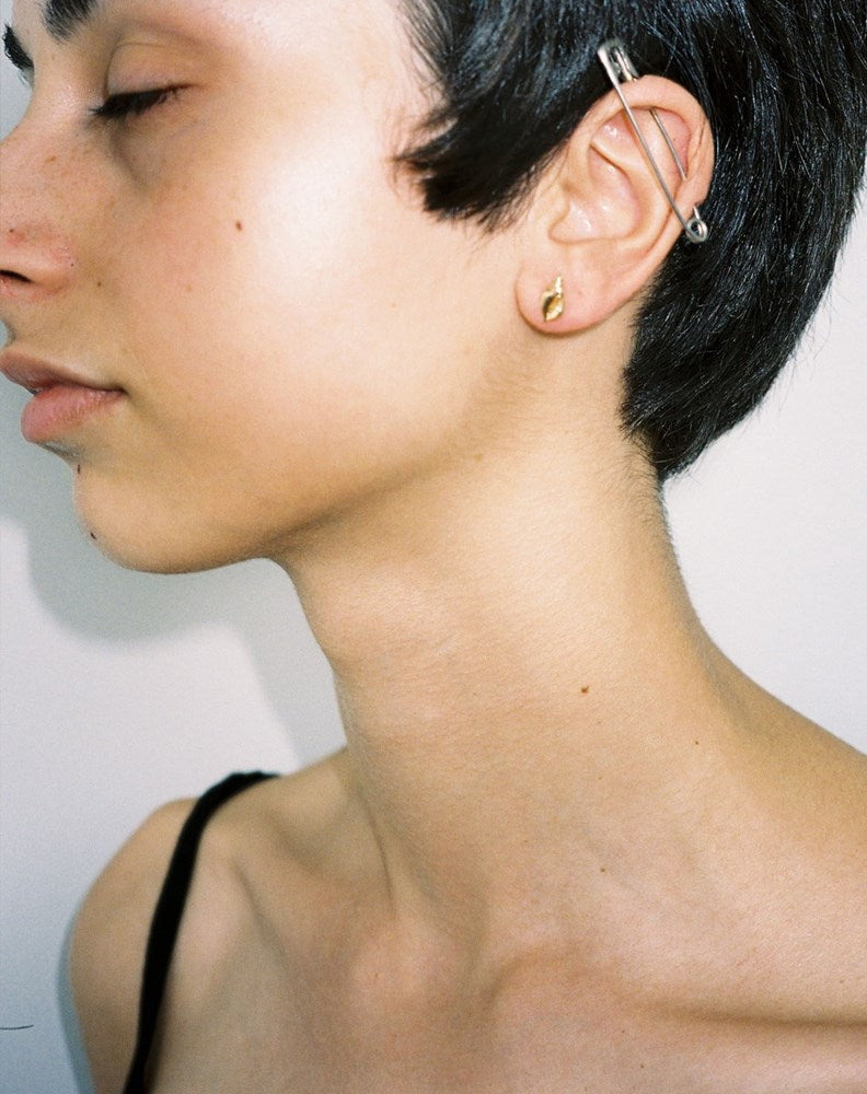 Conch Stud Earrings | Sterling Silver