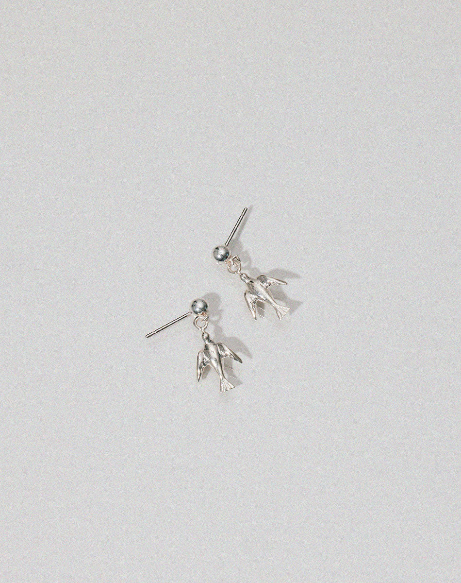 Dove Dot Studs | 9ct Solid Gold