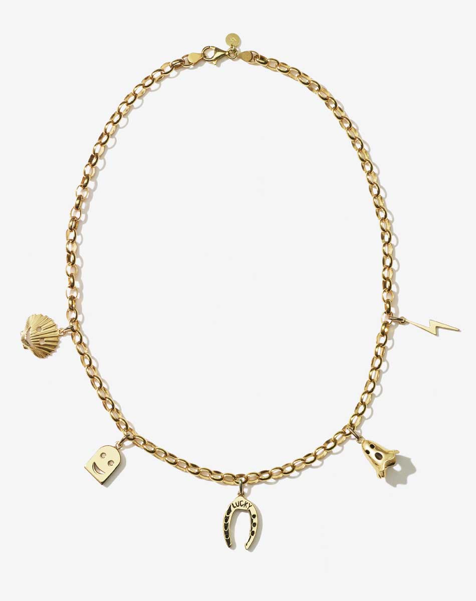 Nell Charm Necklace | 9ct Solid Gold