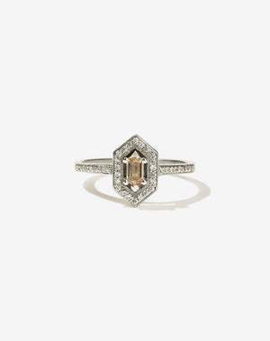 Sacred Engagement Ring | 9ct White Gold