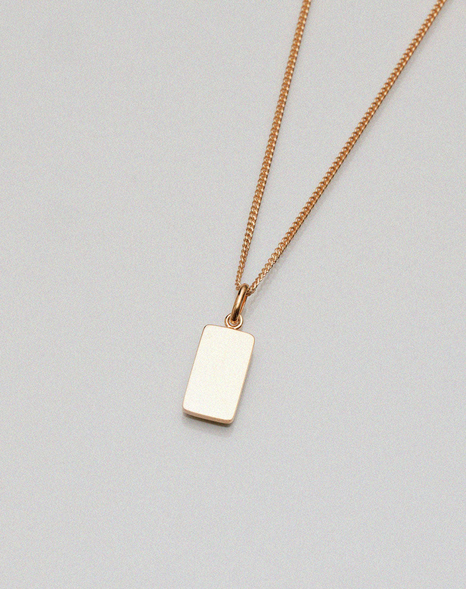 Wilshire Charm Necklace | 23k Gold Plated
