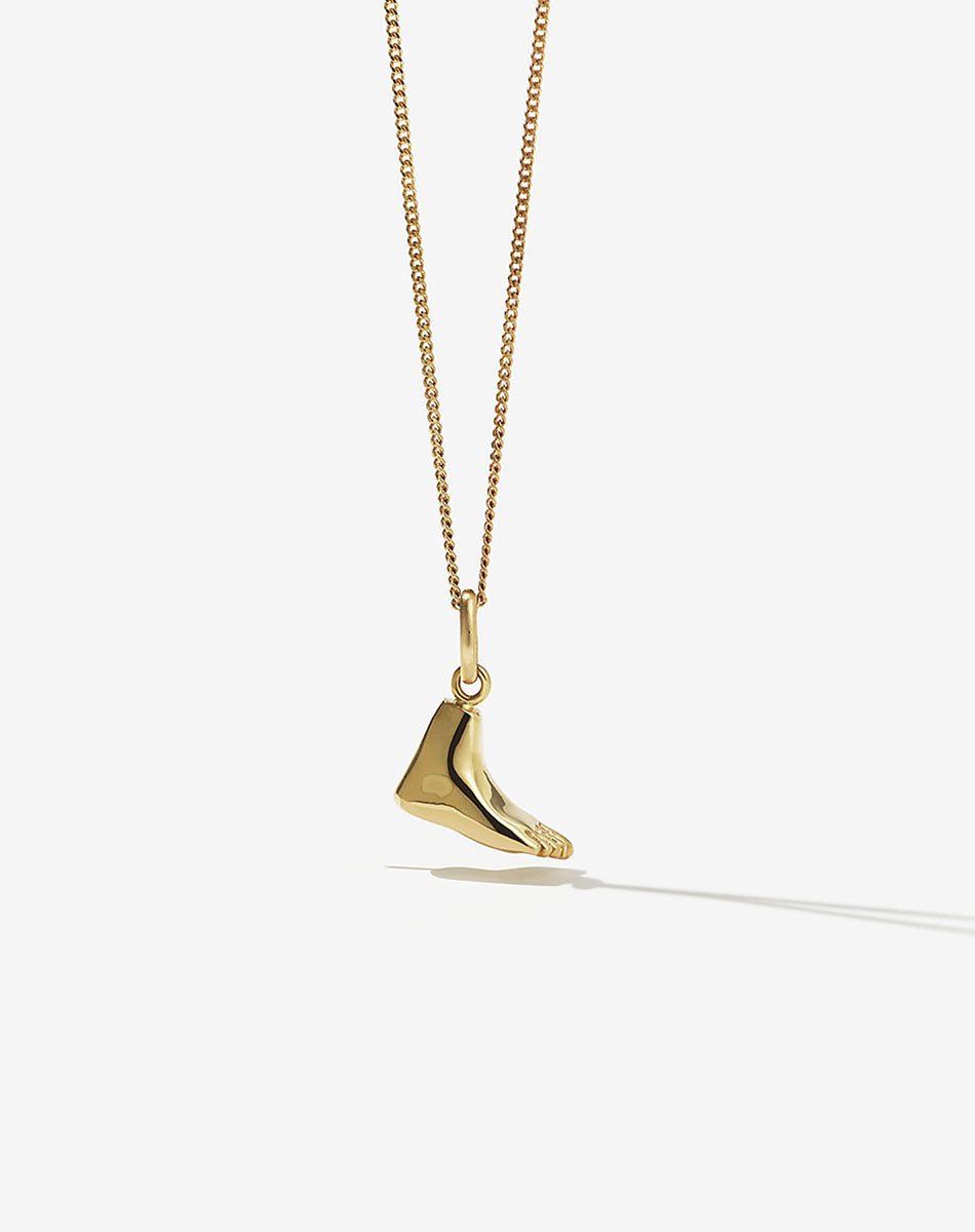 Babelogue Foot Necklace | 23k Gold Plated