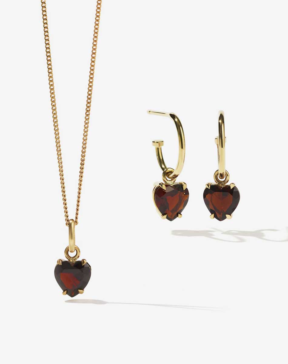 Heart Jewel Gift Set | 23k Gold Plated