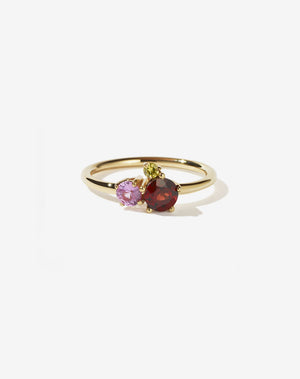 Trio Ring | 23k Gold Plated